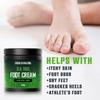 Viking Revolution Tea Tree Foot Cream for Dry Cracked Heels - Foot Balm For Cracked Feet - Dry Feet Repairing Cream with Aloe Vera and Mint (8oz) view 4