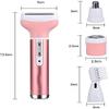 LUYILA Epilator for Women,4 in 1 Hair Removal Epilator for Women,Eyebrow Nose Trimmer,Body Waterproof Bikini Facial Hair Removal for Women,Cordless,Wet & Dry, USB Rechargeable view 2