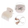 12pcs Hot Roller Clip Replacement for Hair Curler, Big Hair Claw Clips for Women, Large Claw Clip, Hair Curler Roller Claw Clips for Hair Sectioning Styling White view 3