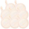 FRCOLOR Facial Exfoliating Scrubbers Loofah Pads 8pcs Gentle Makeup Remover Cotton for Children Sensitive Skin view 1