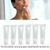 20pcs 10ml Lip Gloss Balm Tubes, Refillable Empty DIY Cosmetic Container Mini Clear Soft Lip Gloss Container for Shampoo Body Lotion view 4