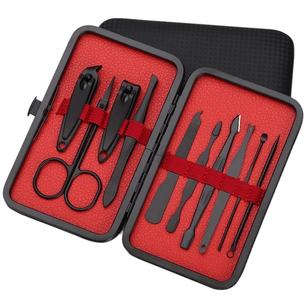 CZKE 7/10/12/16/18 Pcs/Set Goud Nagelknipper Set Professionele Rvs Beauty Manicure Tool Set Dode Huid Gesneden Pedicure Kit (Color : 5)