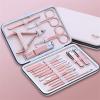 CZKE 7/10/12/16/18 Pcs/Set Goud Nagelknipper Set Professionele Rvs Beauty Manicure Tool Set Dode Huid Gesneden Pedicure Kit (Color : 9) view 2
