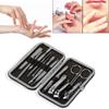 CZKE 12 in 1 Stainless Steel Pedicure Manicure Set Nail Clipper Scissors Tweezer Cutter Clip Nail Care Cuticle Grooming Kit Tools view 2