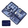 CZKE Nail Clipper Set Household Blue Nail Scissors Tweezer Pedicure Kits Professional Nails Art Kit Manicure Tool Beauty Set (Color : 18Pcs) view 1