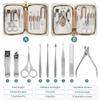CZKE Nail Clippers Stainless Steel Manicure Fingernail Set Nail Cutter Scissors Professional Pedicure Beauty Tools Set (Color : 12pcs) view 4