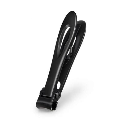 CZKE Nail Clipper for Thick Nail Wide Jaw Opening Stainless Steel Toenail Cutter Extra Large Fingernail Toenail Trimmer Manicure Tool (Color : Black Large)