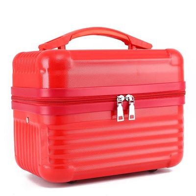XARONF Makeup Train Case, Travel Makeup Cosmetic Cases Organizer Portable Box, Cosmetic Organizer Storage Box (Color : B)