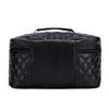 XARONF Cosmetic Bag, Portable Cute Travel Makeup Bag for Women and Girls Makeup Brush Organizer Cosmetics Pouch Bags, Black view 4