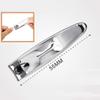 CZKE 4pcs Manicure Set Pedicure Scissor Cuticle Knife Ear Pick Nail Clipper Kit Stainless Steel Nail Care Tool Manicure Set view 3