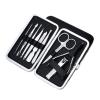 CZKE Upgrade Manicure Nail Clippers Set Professional Nail Scissors Pedicure Scissors Stainless Steel Household Portable Beauty Tool (Color : 9pcs-Black) view 1