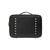 XARONF Large Makeup Case Travel Makeup Case Professional Makeup Artist Bag Portable Cosmetic Organizer Box Art Supply Case with Adjustable Dividers/Attach to Trolley, Black view 1