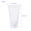 M METERXITY 20 Pack Refillable Travel Bottles - Shampoo Conditioner Empty Cosmetic Tubes with Screw Lid Apply to Household Travel (5ml, Translucent Frosted) view 3