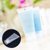 M METERXITY 50 Pack Refillable Travel Bottles - Shampoo Conditioner Empty Cosmetic Tubes with Screw Lid Apply to Household Travel (5ml, Clear) view 2