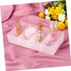 STOBAZA Makeup Storage Box Small Plastic Organizer for Desktop Partitioned Container for Makeup Jewelry and Office Supplies Frosted Transparent Design for Convenient Storage view 3