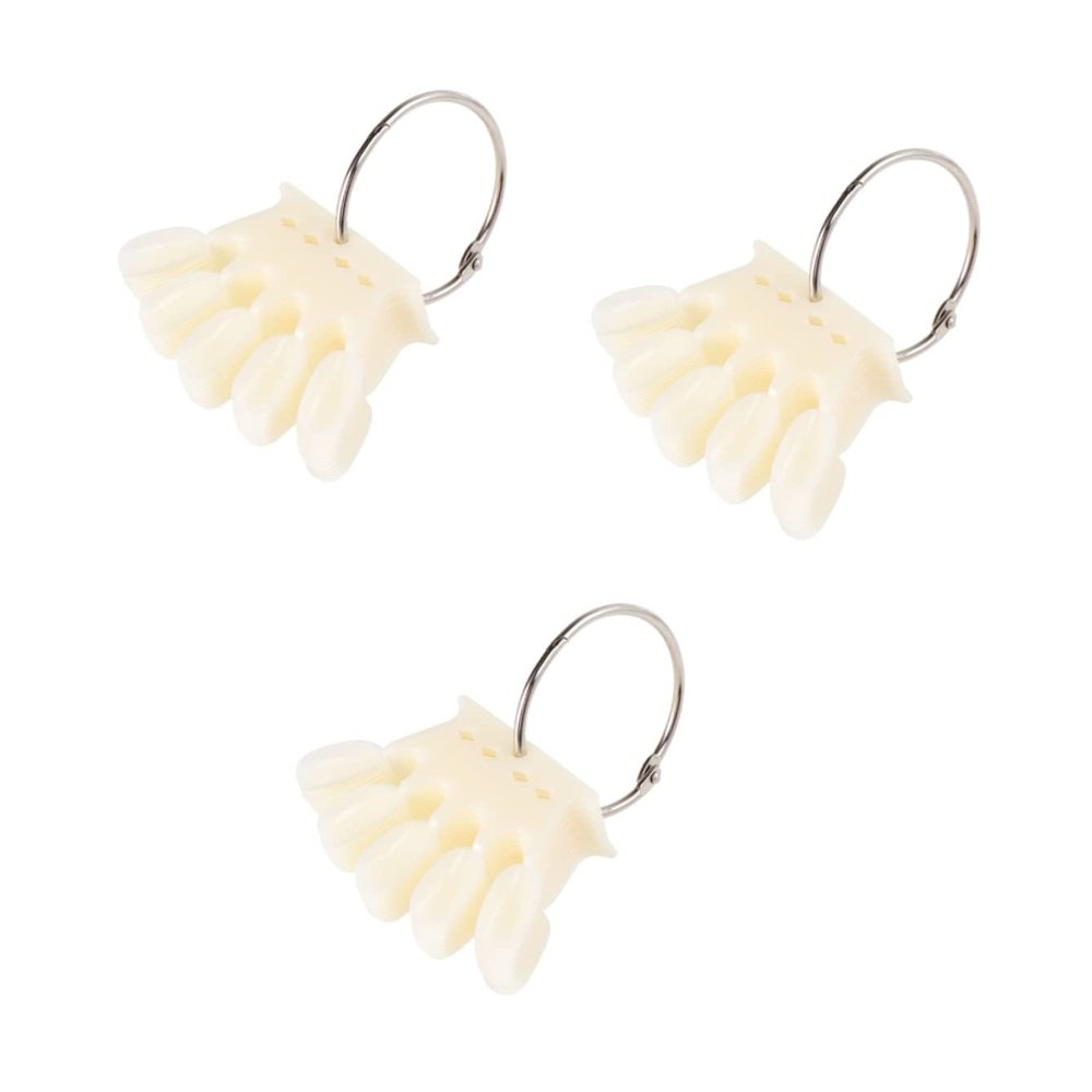 3 sets Manicure Nail Tools Display Boards Natural Color Nail Art Practice Sticks Nail Polish Color Display Women Shop Distinctive Exhibition Model