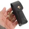 HOMSFOU Lipstick Keychain Holder Compact Lip Balm Pouch for Women Girls Travel Portable Protective Case with Sturdy Clasp view 2