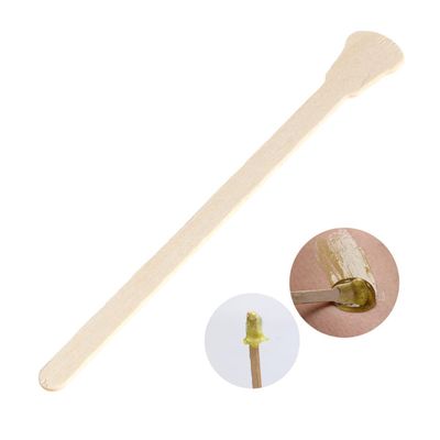 FOMIYES Hair Remover Tool 50pcs Wooden Waxing Spatulas Wax Stick for Depilatory Waxes Salon Home Use