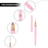 FOMIYES Cosas Acrlicas Nail Art Brush Fine Tip Pen Dotting Tool Kit for Nail Art view 2