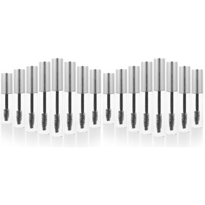 Beaupretty 16pcs Refillable Mascara Bottles Leakproof Containers for Makeup Portable and Lightweight for Travel Design