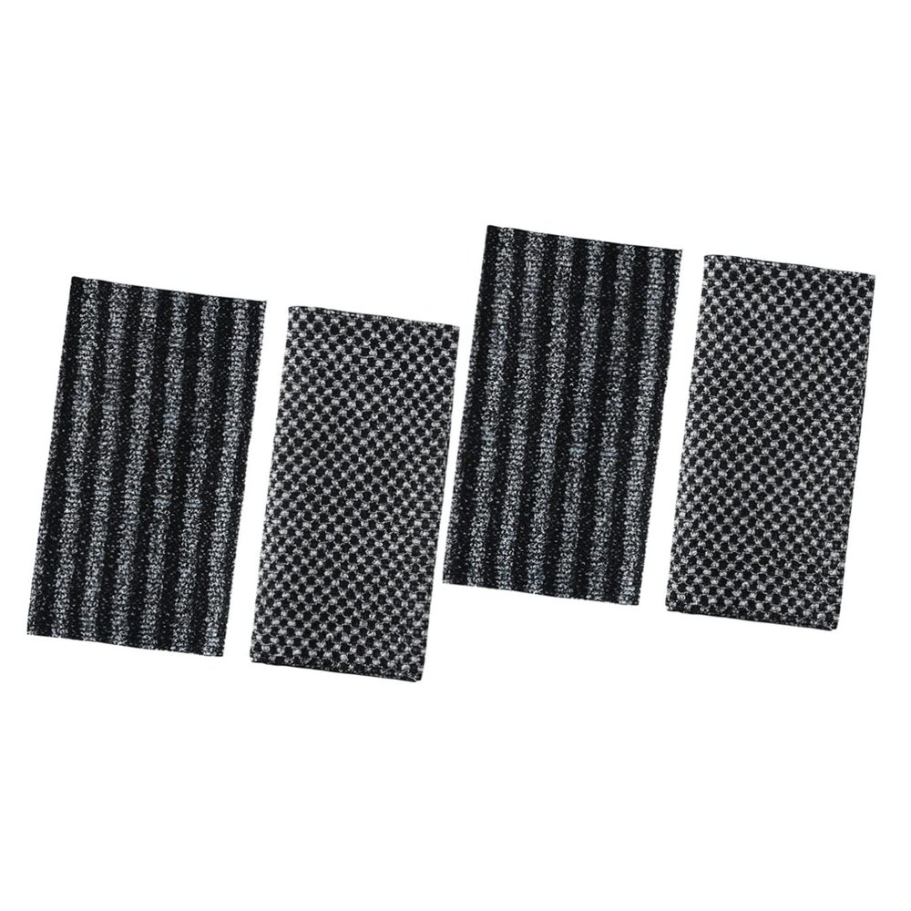 Beaupretty 4pcs Exfoliating Bath Towel Shower Back Scruber Body Exfoliation Massage Towel Long Strip Bath