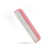 Hair Doctor Ladies 5" Rotating Tooth pocket comb to reduce hair loss and damage (Pale Pink) view 1