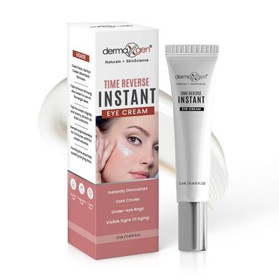Dermaxgen Instant Eyelift Cream Time Reverse Treatment For Dark Circles, Puffy Eyes, & Wrinkles Anti Aging Serum Reduces Under Eye Bags, Wrinkles, Dark Circles, Fine Lines & Crow's Feet Instantly - 12