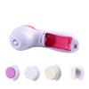 5 in 1 Mini Facial Cleansing Exfoliating Brush Beauty Skin Care Massage Electric Face Wash Brush view 2