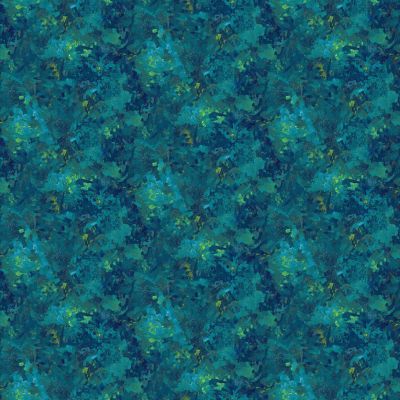 Northcott Chroma by Deborah Edwards 9060 66 Peacock