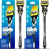 Gillette ProGlide Shield Mens Razor Handle + 1 Blade Refill, Shields Against Skin Irritation (Packaging May Vary) (Pack of 2) view 1