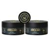 ANDREW JAMES Matte Pomade 2 Pack + Mini Travel Jar | Be Easy | Strong Hold | Matte Finish | Natural Look | Sulfate Free | Provides A Fuller Look | Easy To Wash Out | Made In the USA view 1