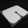 FRCOLOR 400pcs Disposable Headrest Covers Non-Woven Face Rest Covers for Massage Tables Breathable Salon Accessories for Beauty Salons and Home Use view 4