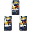 Gillette Fusion Proglide Manual Men's Razor With Flexball Handle Technology With 1 Razor Blade (Pack of 3) view 1