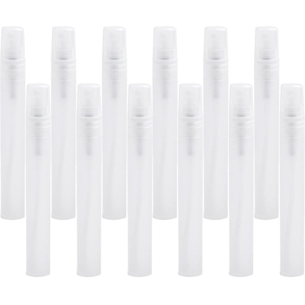 Beaupretty 12pcs Refillable Perfume Spray Bottles Travel Mist Bottles for Fragrance Compact and Leak for Cosmetics and Go Use Each