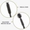 FOMIYES 100pcs Disposable Eyelash Wands Portable Eyelash Applicator Eyebrow Brush for Makeup Skin-friendly Lightweight for Women view 3
