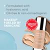Neutrogena Hydro Boost Hydrating Tint with Hyaluronic Acid, Lightweight Water Gel Formula, Moisturizing, Oil-Free & Non-Comedogenic Liquid Foundation Makeup, 115 Cocoa Color 1.0 fl. oz (Pack of 2) view 2