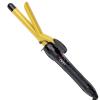 DAN Technology 3/4 Inch Curling Iron Wand, Tourmaline Ceramic Hair Curler with LCD Display (180F430F), Fast Heating, Dual Voltage, Auto Shut-Off, Black & Gold view 1