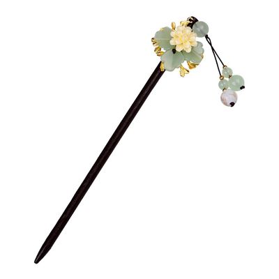 CALLARON Retro Butterfly Hair Stick Vintage Style Wooden Hairpin for Women Decorative Hair Pins Chinese Style Accessories