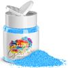 MARBLERS Neon Glitter [Fluorescent Blue] 1.5oz (42g) | Fine | Non-Toxic, Vegan, Cruelty-Free | Face, Body, Eyeshadow, Hair, Festival, Party Makeup | Nail Art, Polish | Resin, Tumbler, Slime, Craft view 1