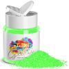 MARBLERS Neon Glitter [Fluorescent Green] 1.5oz (42g) | Fine | Non-Toxic, Vegan, Cruelty-Free | Face, Body, Eyeshadow, Hair, Festival, Party Makeup | Nail Art, Polish | Resin, Tumbler, Slime, Craft view 1