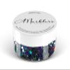 MARBLERS [Triangle] Shape Glitter for Body & Face 0.11oz (3g) | Flake | Non-Toxic | Vegan | Cruelty-Free | Eyeshadow, Nail Polish, Nail Art | Festival, Rave & Party Makeup | Body & Face view 1