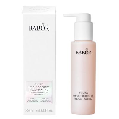 BABOR Phyto Hy-Ol Booster Reactivating, Antioxidant Daily Facial Cleanser with Green Coffee, Soothes and Reinvigorates Dull Skin, Non-Drying