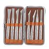 Watris Veiyi 8PCS Foot Shaver Pedicure Tool, Pedicure Knives Set, Stainless Steel Dead Skin Removal Kit, Foot File Callus Nail for Women Men Care Feet view 1