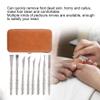 Watris Veiyi 8PCS Foot Shaver Pedicure Tool, Pedicure Knives Set, Stainless Steel Dead Skin Removal Kit, Foot File Callus Nail for Women Men Care Feet view 2