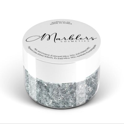 MARBLERS [Thin Line] Shape Glitter for Body & Face 0.11oz (3g) | Flake | Non-Toxic | Vegan | Cruelty-Free | Eyeshadow, Nail Polish, Nail Art | Festival, Rave & Party Makeup | Body & Face