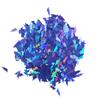 MARBLERS [Thunder] Shape Glitter for Body & Face 0.11oz (3g) | Flake | Non-Toxic | Vegan | Cruelty-Free | Eyeshadow, Nail Polish, Nail Art | Festival, Rave & Party Makeup | Body & Face view 2