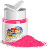 MARBLERS Neon Glitter [Fluorescent Pink] 1.5oz (42g) | Fine | Non-Toxic, Vegan, Cruelty-Free | Face, Body, Eyeshadow, Hair, Festival, Party Makeup | Nail Art, Polish | Resin, Tumbler, Slime, Craft view 1