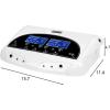 WIKINK Ionic Foot Bath Detox Machine, Negative Hydrogen Foot Detox Machine with Dual LCD Display, All in One Foot SPA System for Home Beauty Salon Spa view 4
