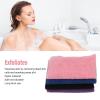 4Pcs African Wash Net, Exfoliating Net Nylon Bathing Sponge Long Net Exfoliating Shower Body Scrubber Skin Smoother for Daily Use, Blue Black Pink Purple view 2