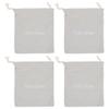 FOMIYES 4pcs Drawstring Hair Dryer Storage Bags Canvas Pouches for Travel Dust Hair Dryer Organizer Lightweight and for Use view 1